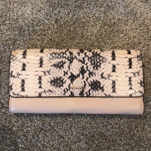Python Embossed Coach Envelope Wallet